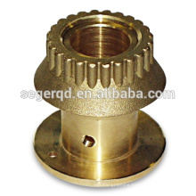 Precision mirror polished brass casting parts and bronze casting parts